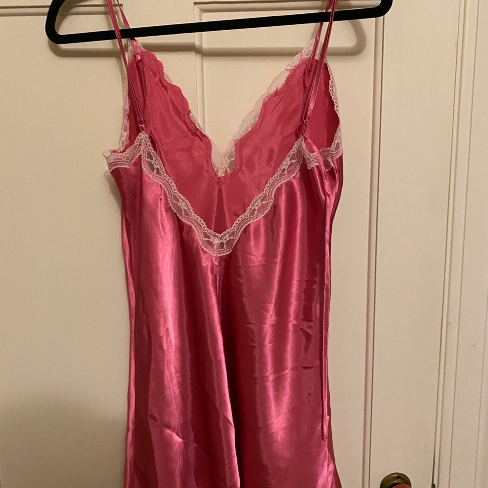 pink slip dress
